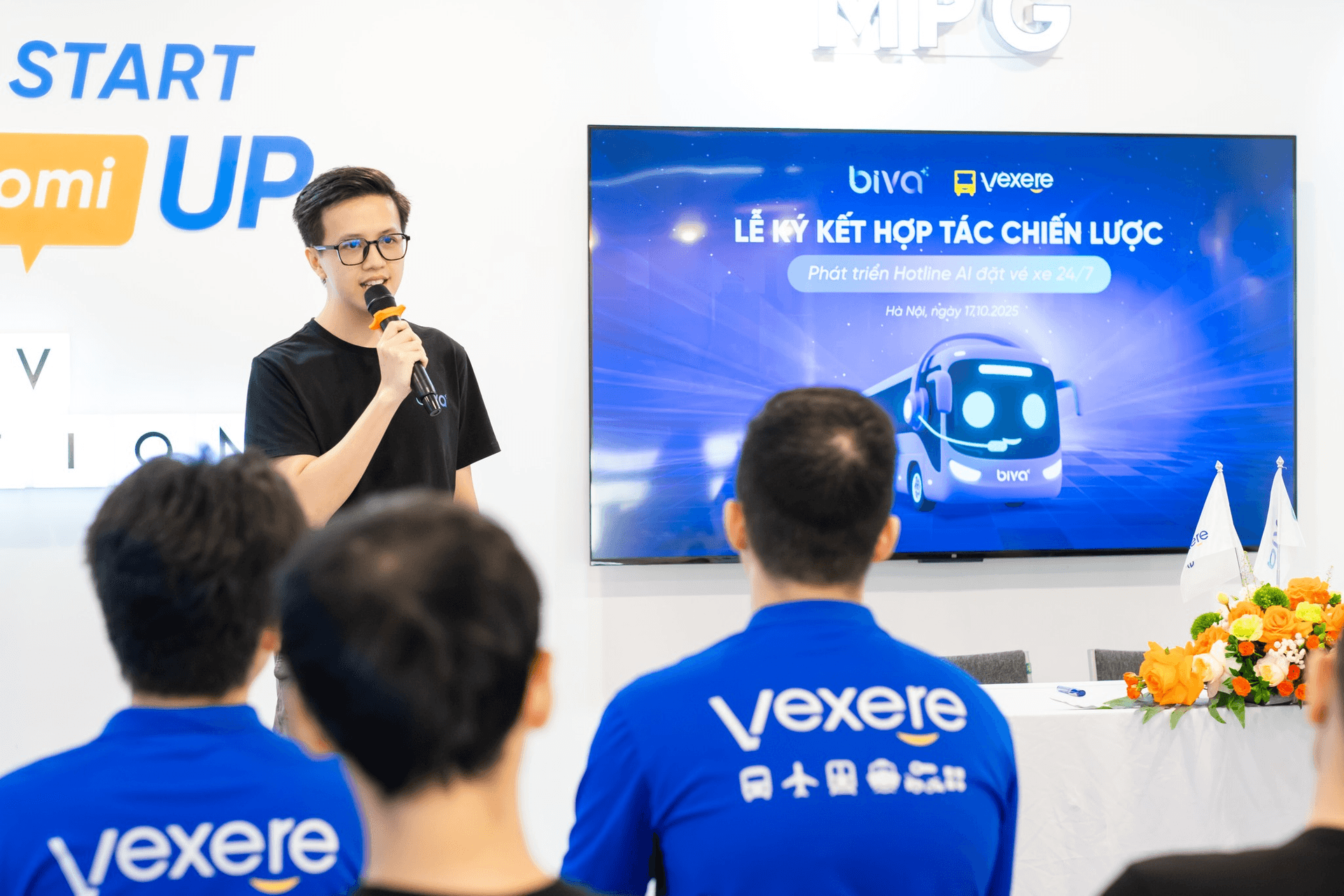 Anh Đàm Bá Quyền (đại diện BIVA)